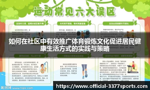 如何在社区中有效推广体育锻炼文化促进居民健康生活方式的实践与策略